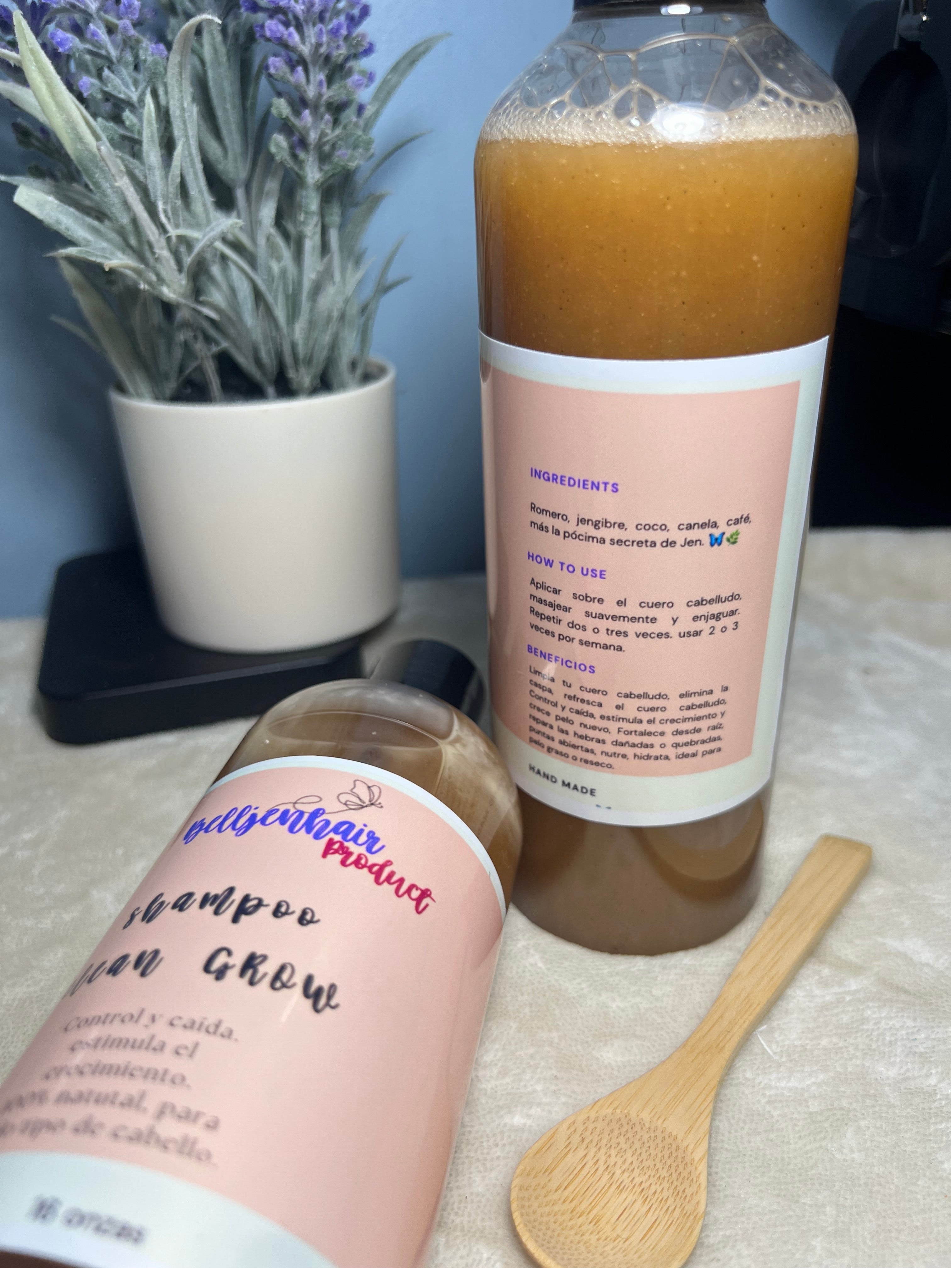 Shampoo clean grow